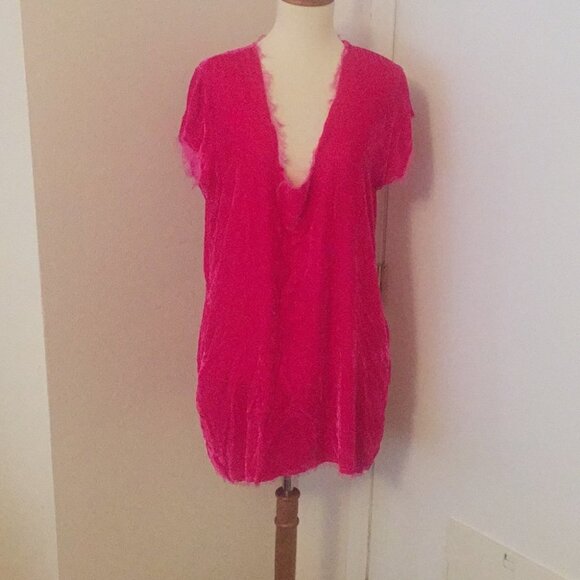 S LOVE TANJANE Velvet Top EE24 2534 - Picture 1 of 6